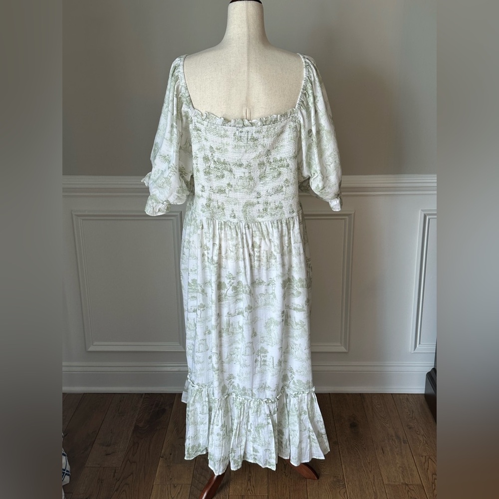 Ivy City Co. Valencia Dress in Sage size 3X - Picture 4 of 13